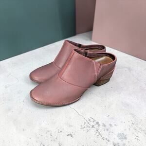 Sergio Tomani Laska Dusty Rose leather ankle boots Women’s Size EU 39 US 8